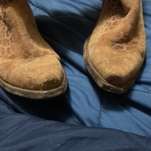 Old Gringo Leopardito Ladies Western Boots - Picture 6 of 7